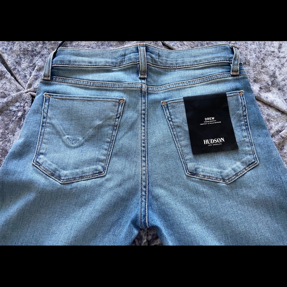 NWT Hudson Jeans Drew Midrise Boot Size 27 - Picture 7 of 8